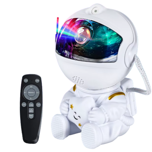 Proyector Astronauta 360° con Control Remoto