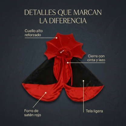 Dracucats – Capa de Vampiro para Gatos