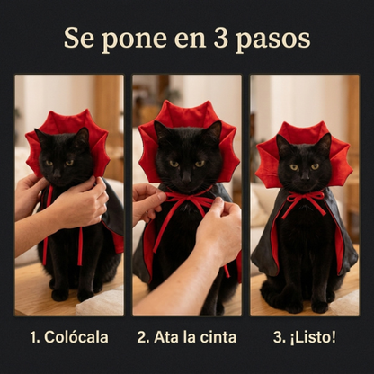 Dracucats – Capa de Vampiro para Gatos